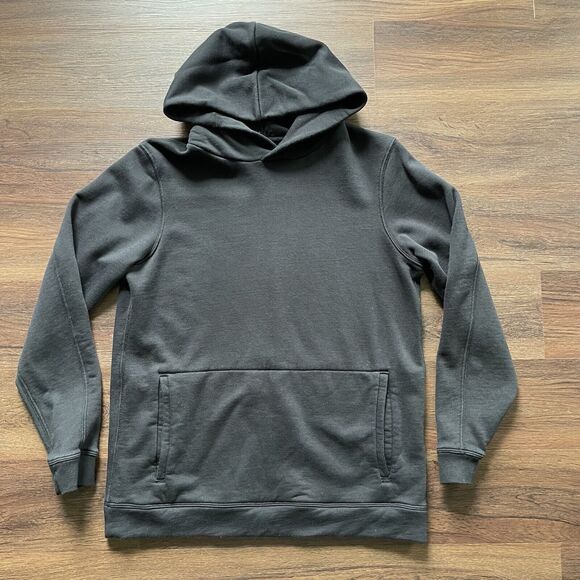 TLY Lightweight Hoodie S Black Performance Athletic Top - Picture 3 of 10